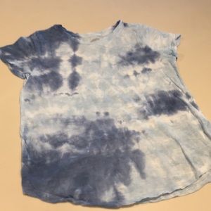 Old Navy blue rye dye t-shirt small